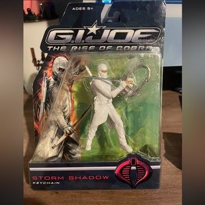 GI Joe Storm Shadow The Rise of Cobra Keychain Keyring